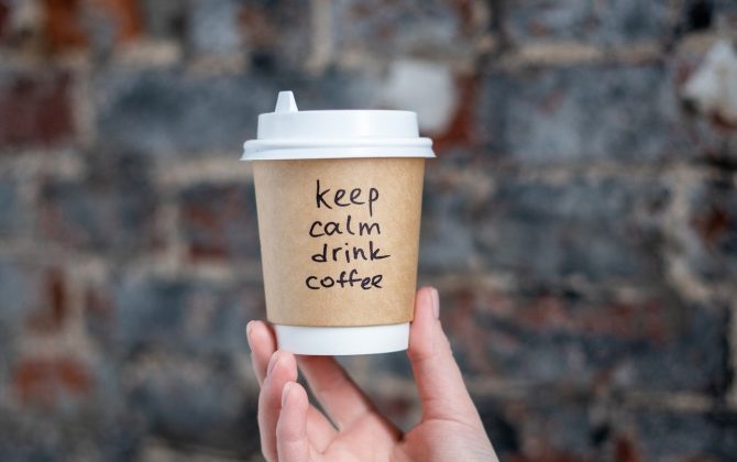 Keep Calm and Drink Coffee Cup